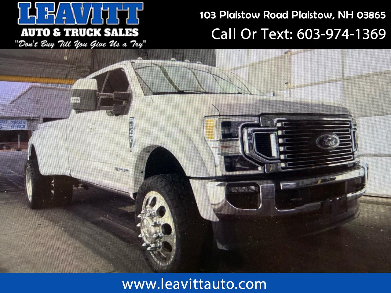 2020 Ford Super Duty F-450 DRW LARIAT 6.7L POWERSTROKE DIESEL AMERICAN FORCES!