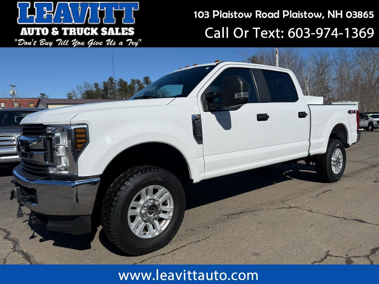 2019 Ford Super Duty F-250 SRW STX CREW CAB 6.2L V8 4X4 1 OWNER NICE TRUCK!