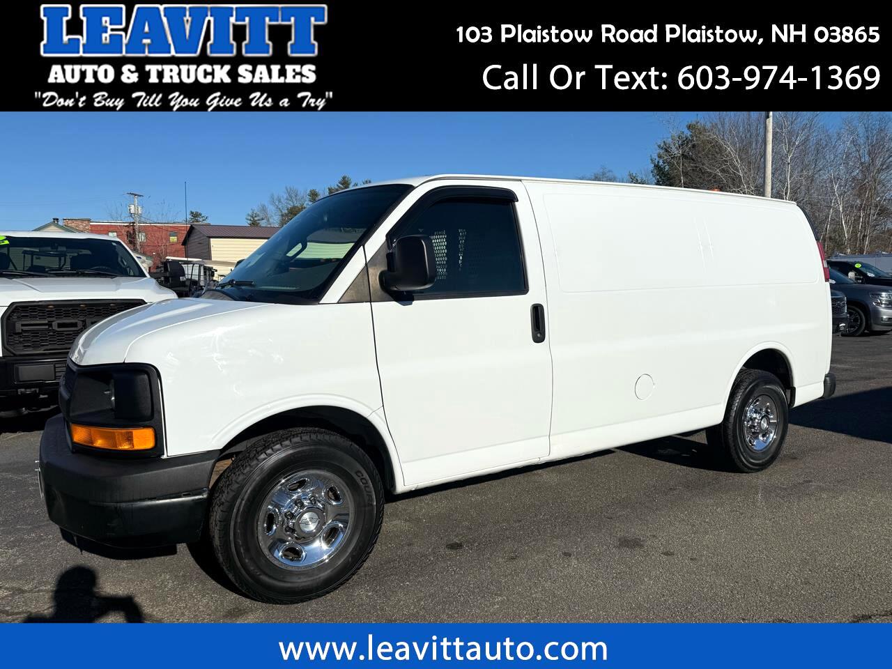 2016 Chevrolet Express Cargo Van 2500 4.8L V8 1 OWNER CLEAN CARFAX NICE VAN!