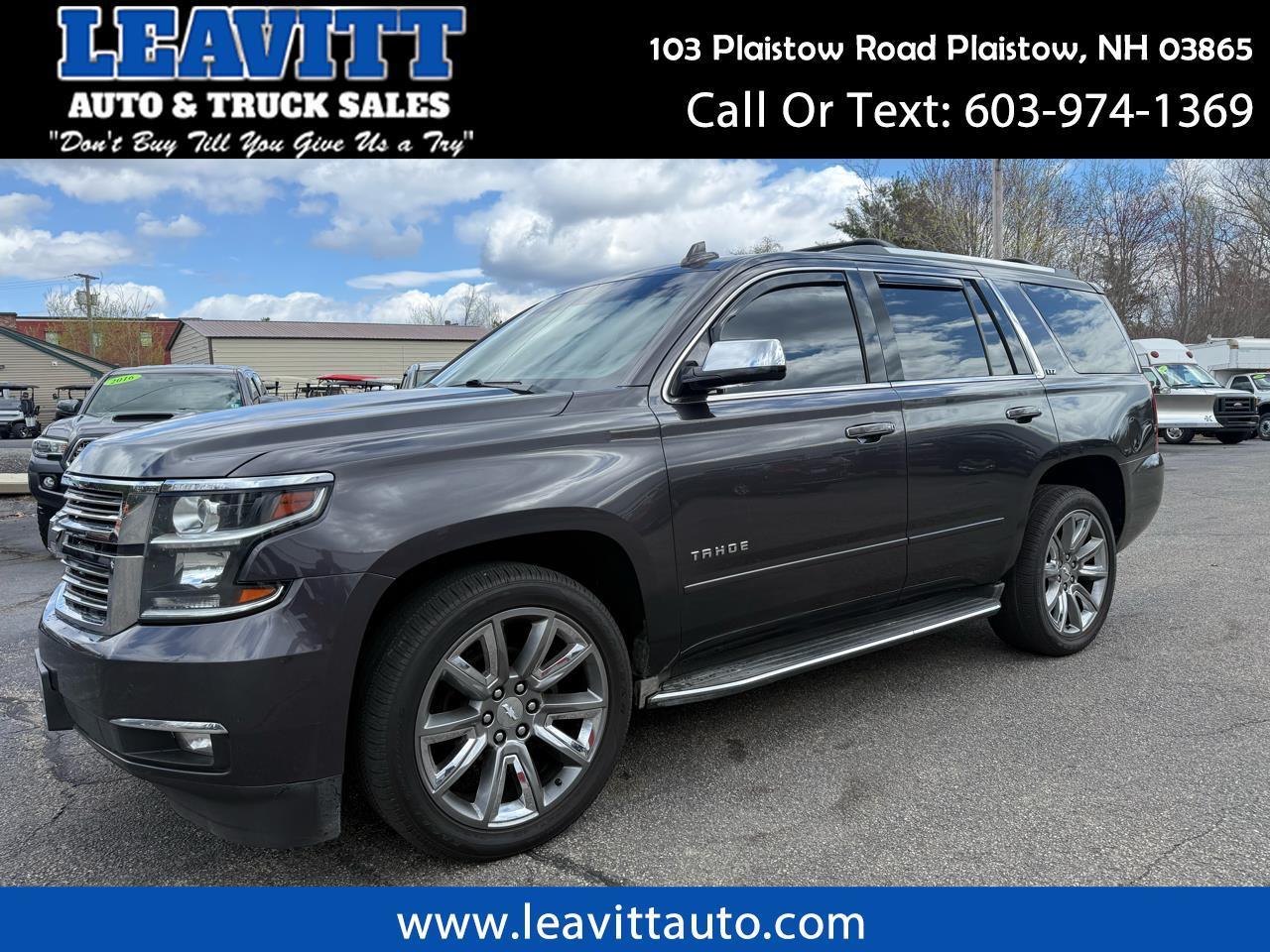 2015 Chevrolet Tahoe 4WD 4dr LTZ