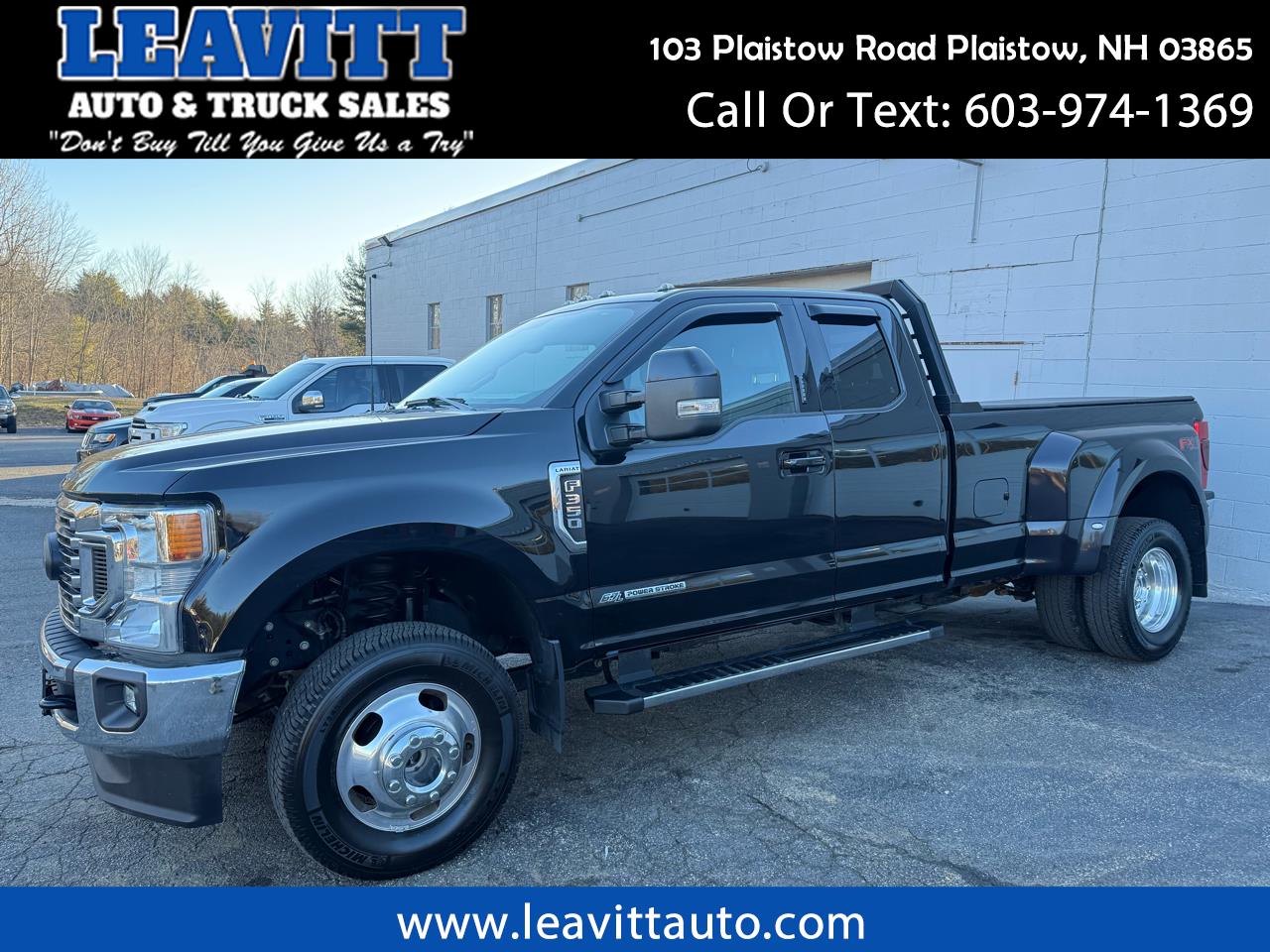 2021 Ford Super Duty F-350 DRW LARIAT SUPERCAB 6.7L POWERSTROKE DIESEL 27K MILES!