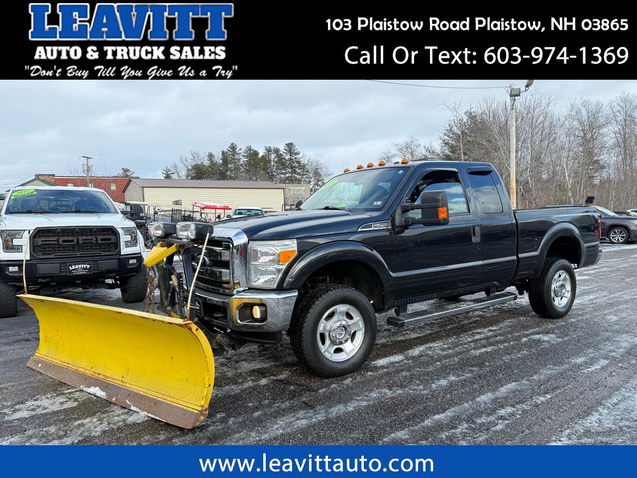 2015 Ford Super Duty F-250 SRW FISHER PLOW RECENT TRADE SEE DESCRIPTION