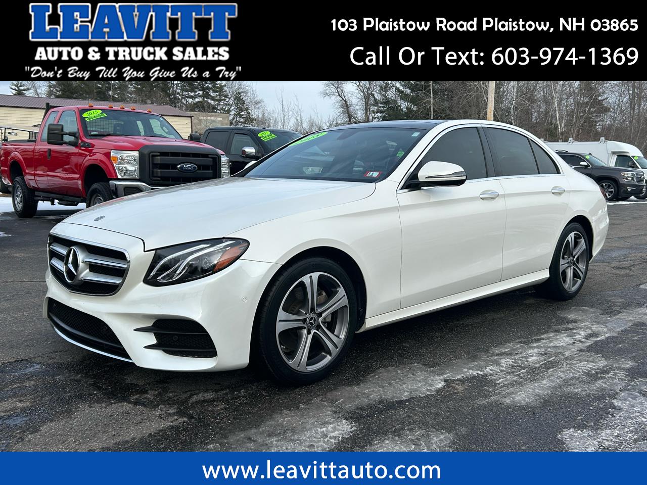 2018 Mercedes-Benz E-Class E 300 4MATIC Sedan