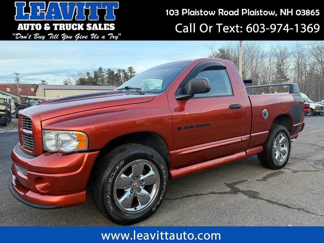 2005 Dodge Ram 1500 2dr Reg Cab 120.5" WB 4WD SLT
