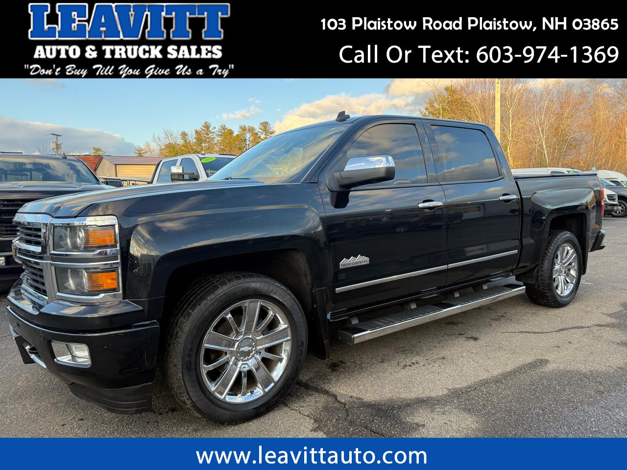 2014 Chevrolet Silverado 1500 HIGH COUNTRY CREW CAB 5.3L VORTEC V8 4X4