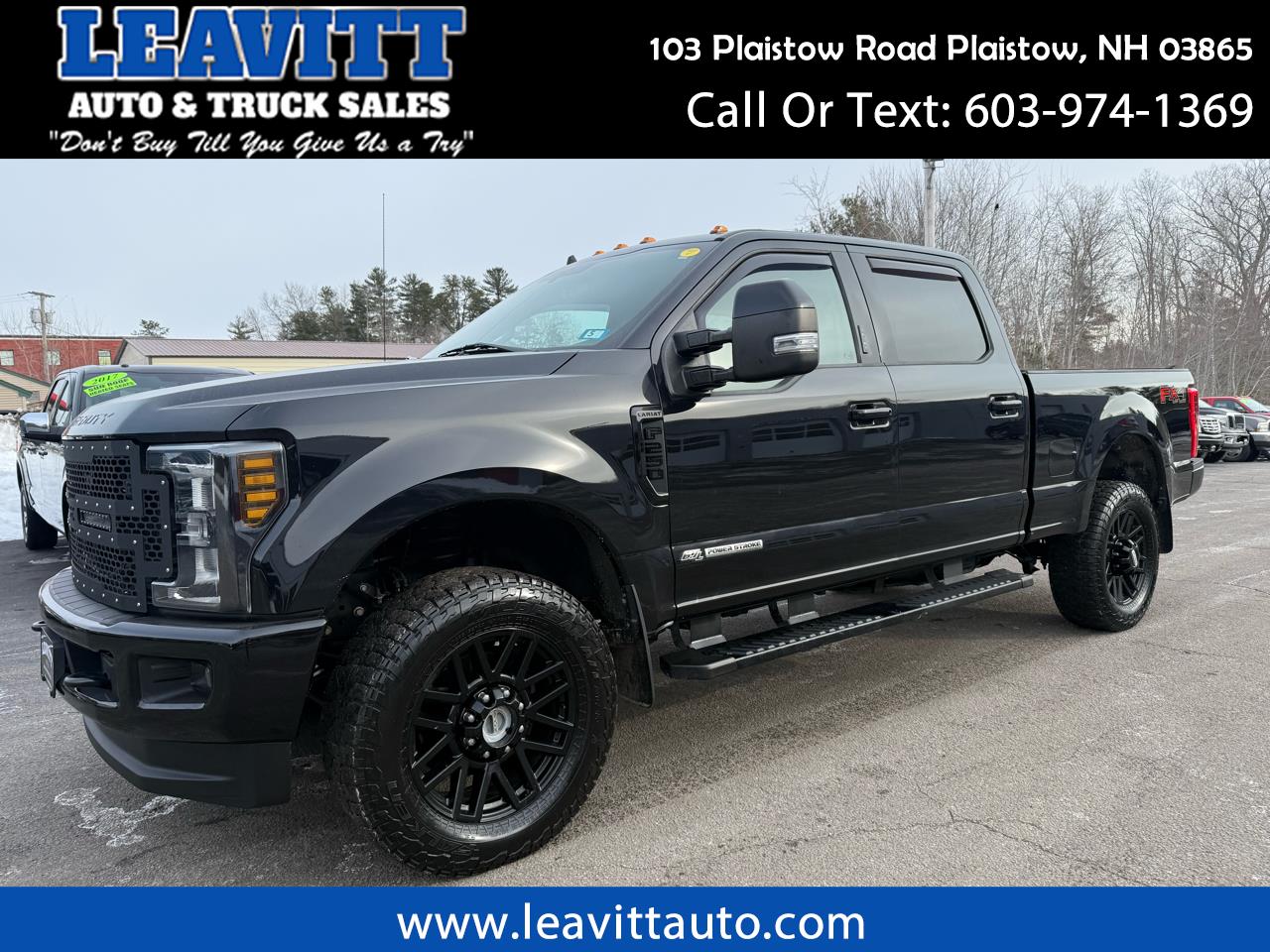 2019 Ford Super Duty F-250 SRW LARIAT CREW CAB 6.7L POWERSTROKE DIESEL 1 OWNER!
