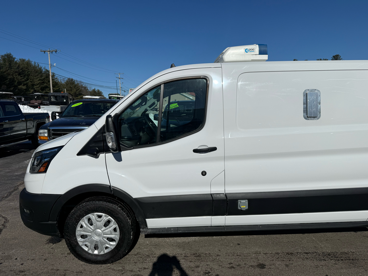 Ford E-Transit Cargo Van T-350 148" Low Rf 9500 GVWR RWD 2022