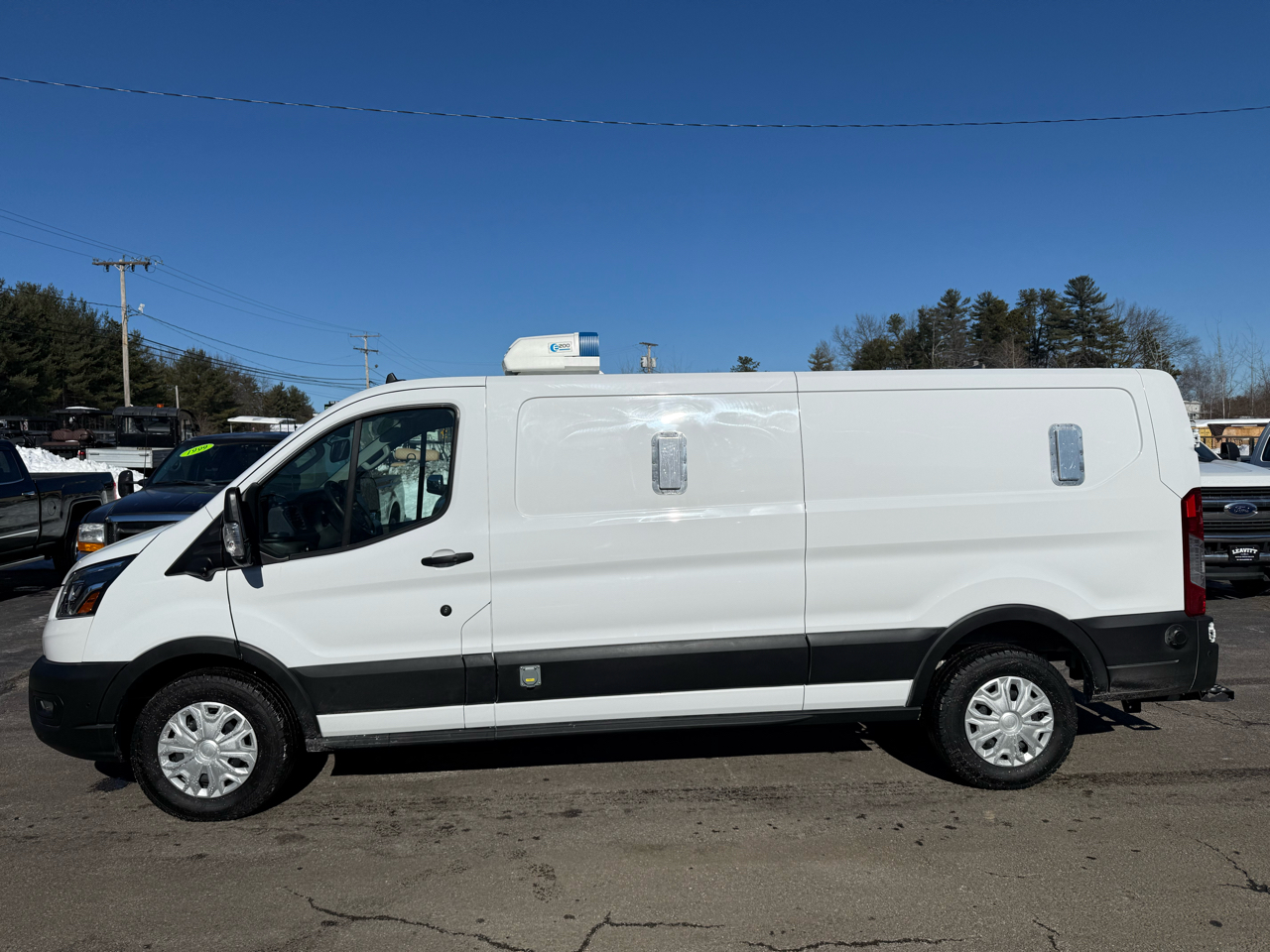 Ford E-Transit Cargo Van T-350 148" Low Rf 9500 GVWR RWD 2022