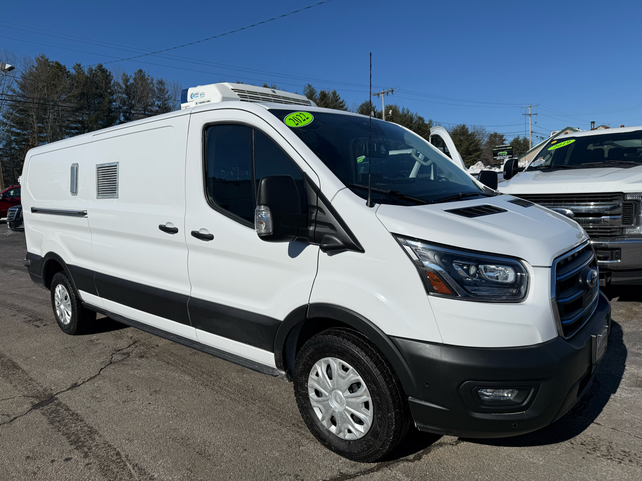 Ford E-Transit Cargo Van T-350 148" Low Rf 9500 GVWR RWD 2022