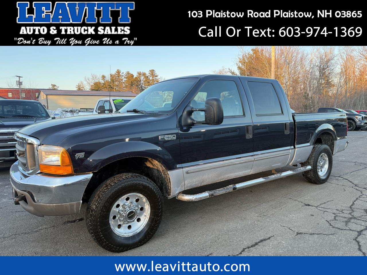1999 Ford Super Duty F-250 6.8L V10 4X4 WEST COAST TRUCK