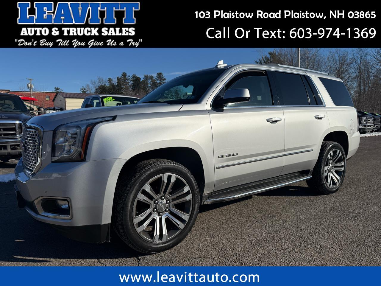 2017 GMC Yukon DENALI 6.2L V8 LOADED