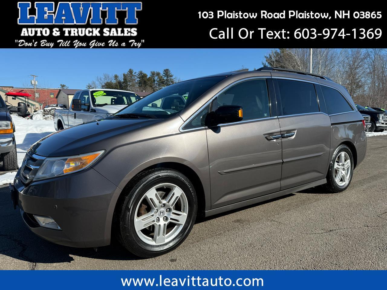 2011 Honda Odyssey TOURING 3.5L V6 1 OWNER LOADED VAN!