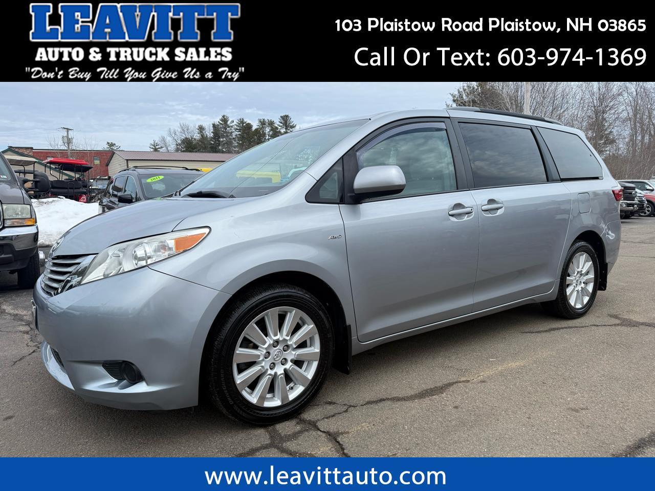 2017 Toyota Sienna LE AWD 7-Passenger 1 OWNER!
