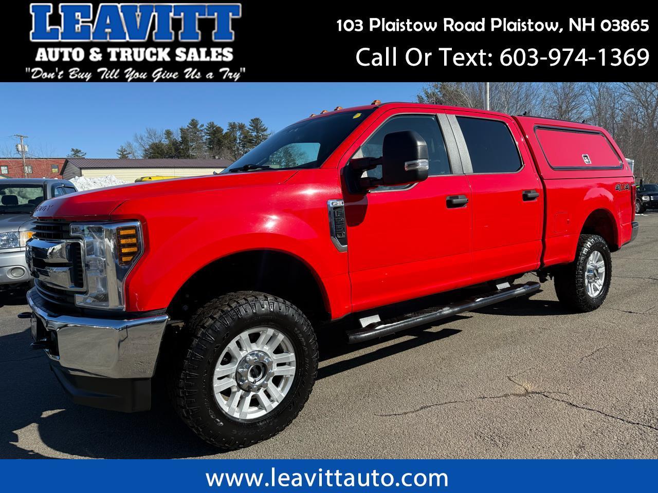 2019 Ford Super Duty F-250 SRW STX CREW CAB 6.2L V8 4X4 1 OWNER DECKED STORAGE!