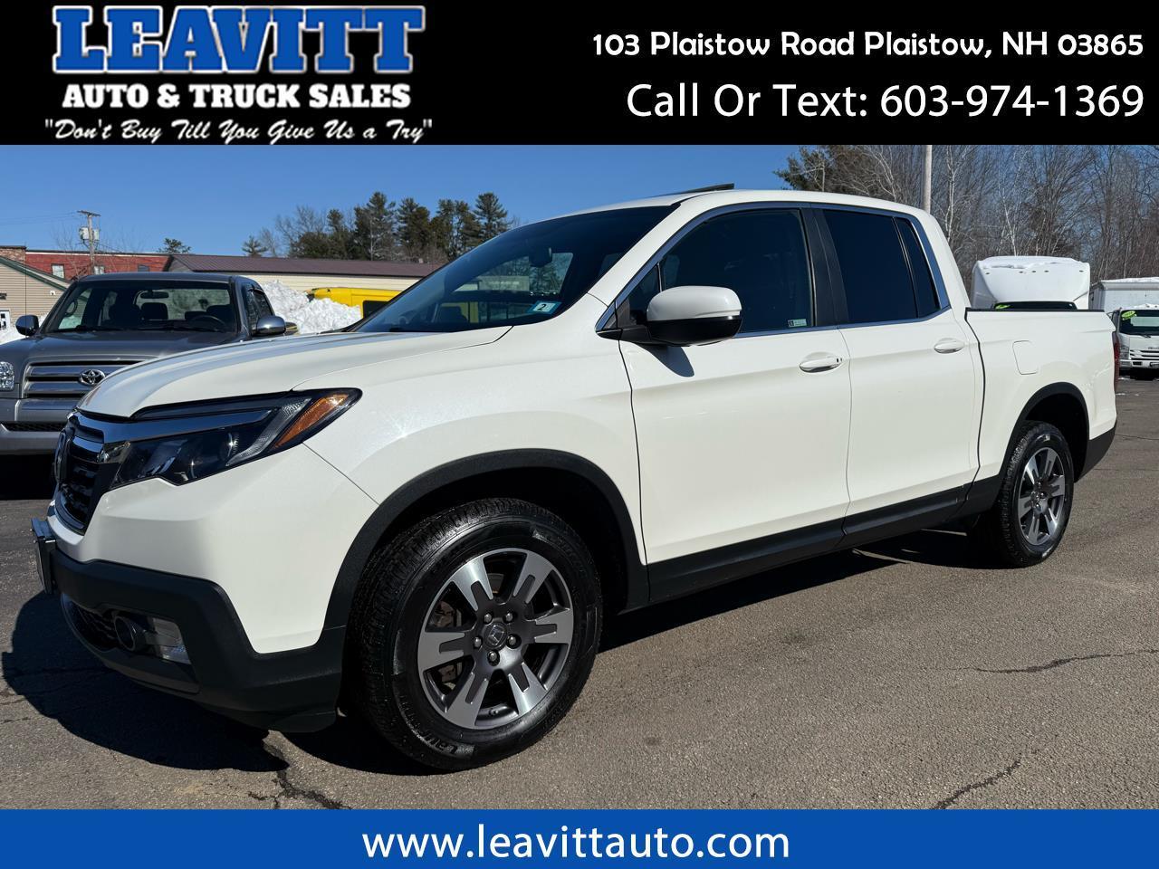 2019 Honda Ridgeline RTL-T AWD 1 OWNER CLEAN CARFAX!