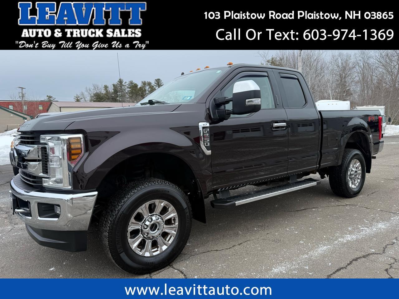 2019 Ford Super Duty F-250 SRW XLT SUPERCAB 6.2L V8 4X4 87K MILES CLEAN TRUCK!