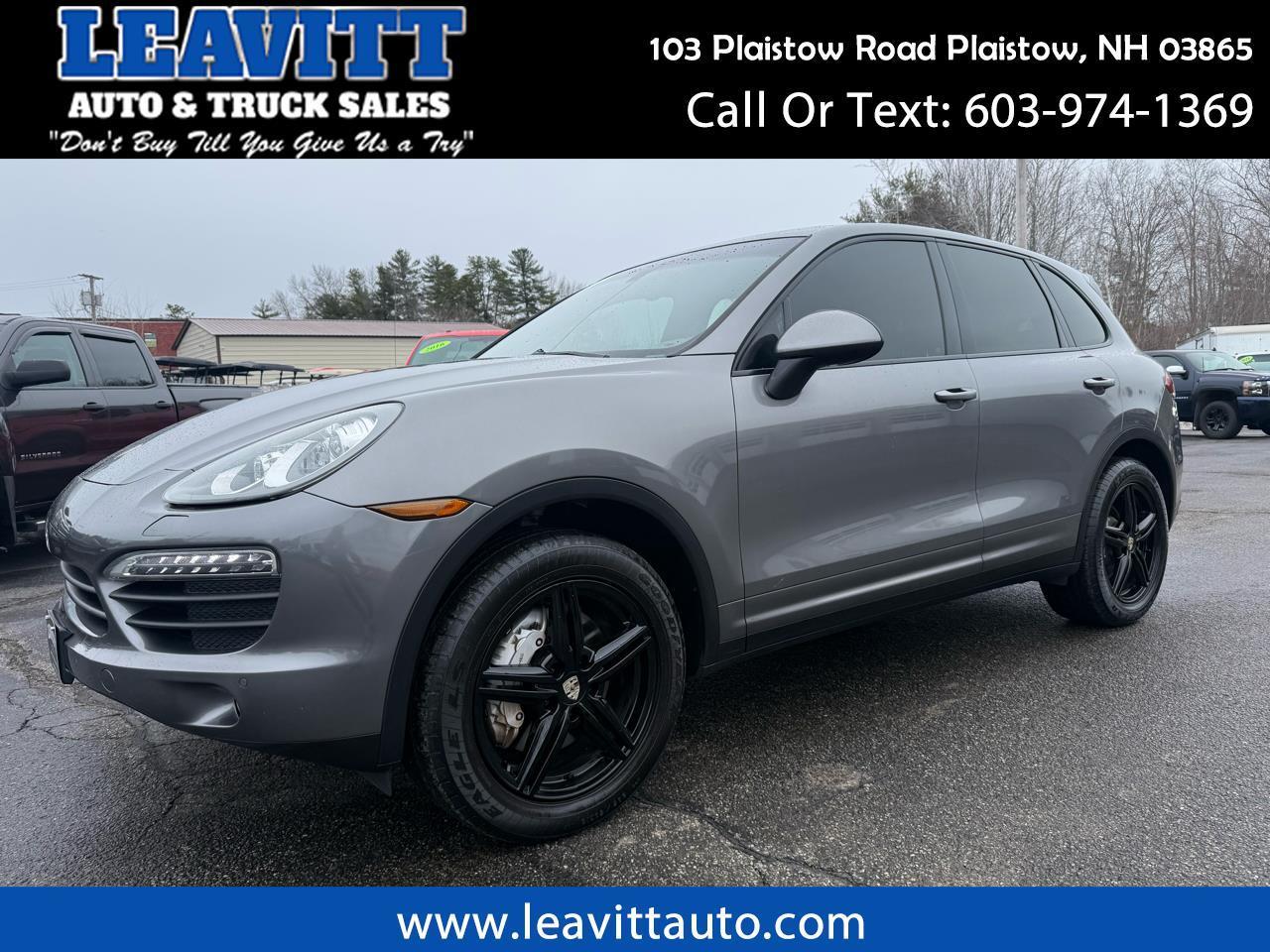 2013 Porsche Cayenne AWD S 4.8L V8 89K MILES BLACK LEATHER