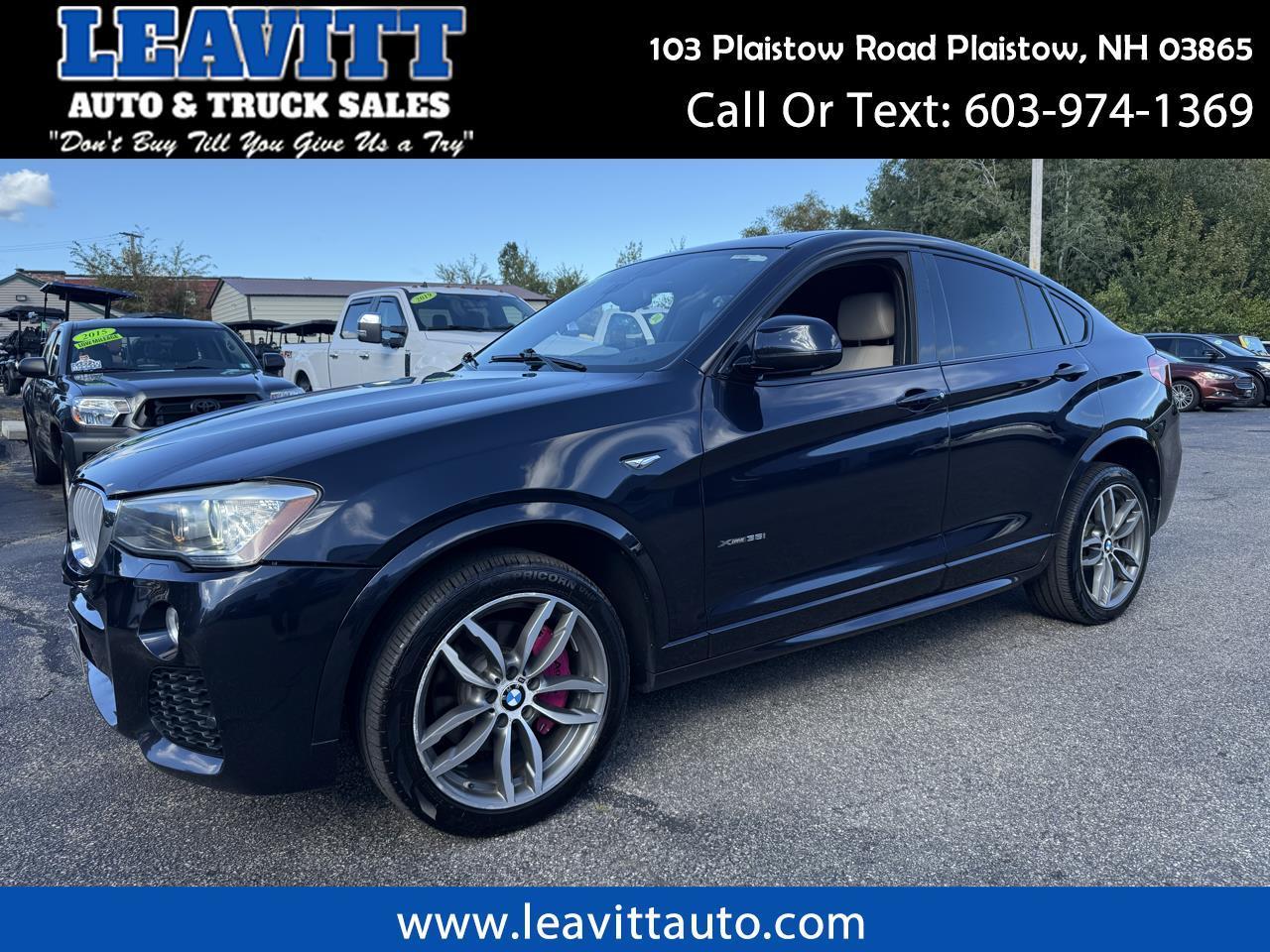 2015 BMW X4 AWD 4dr xDrive35i