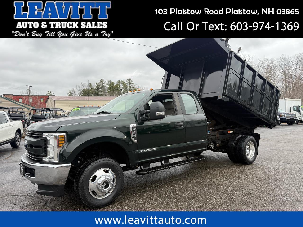 2019 Ford Super Duty F-350 DRW 6.7L POWERSTROKE 9' LANDSCAPE DUMP 39K MILES!