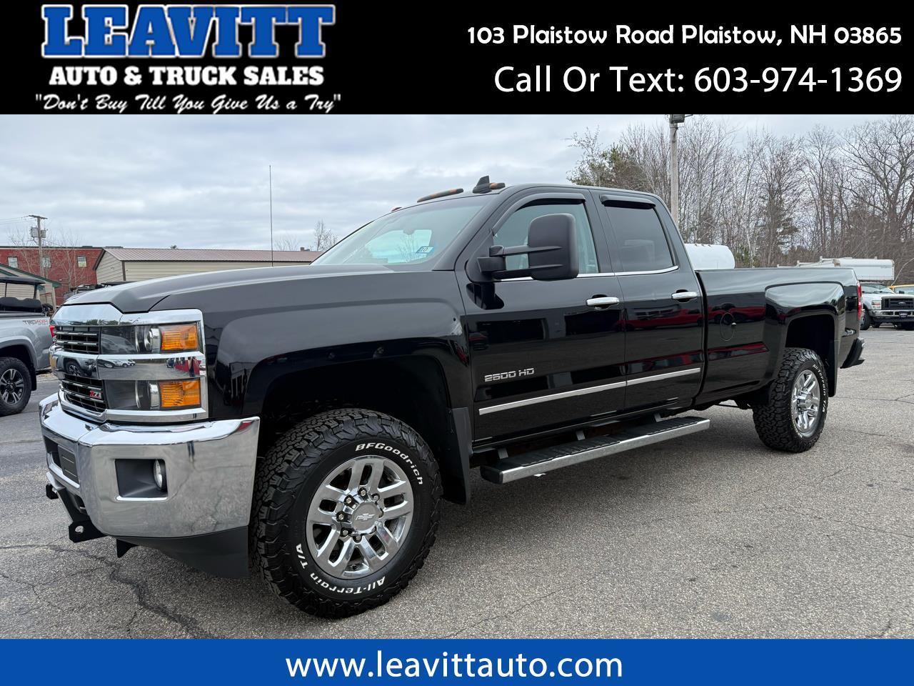 2015 Chevrolet Silverado 2500HD LTZ DOUBLE CAB LONG BED 6.0L V8 4X4