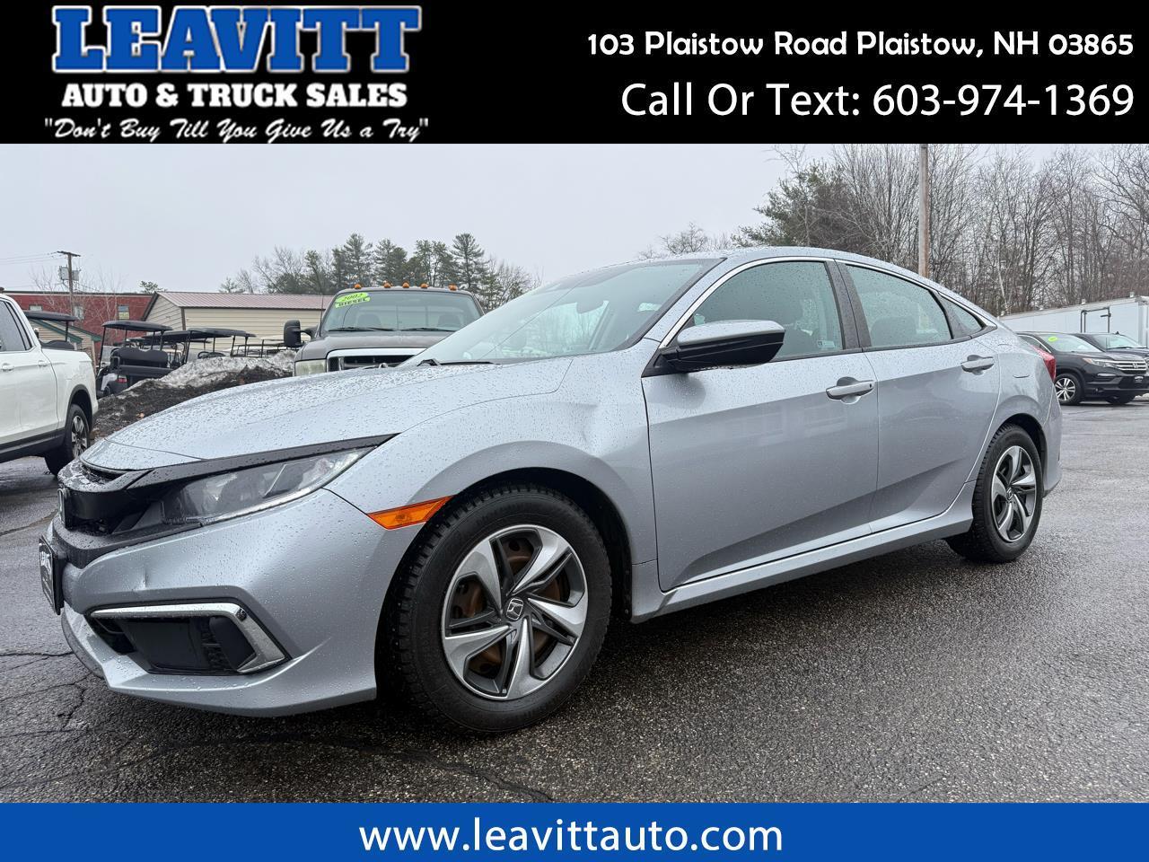 2020 Honda Civic Sedan LX CVT 77K MILES