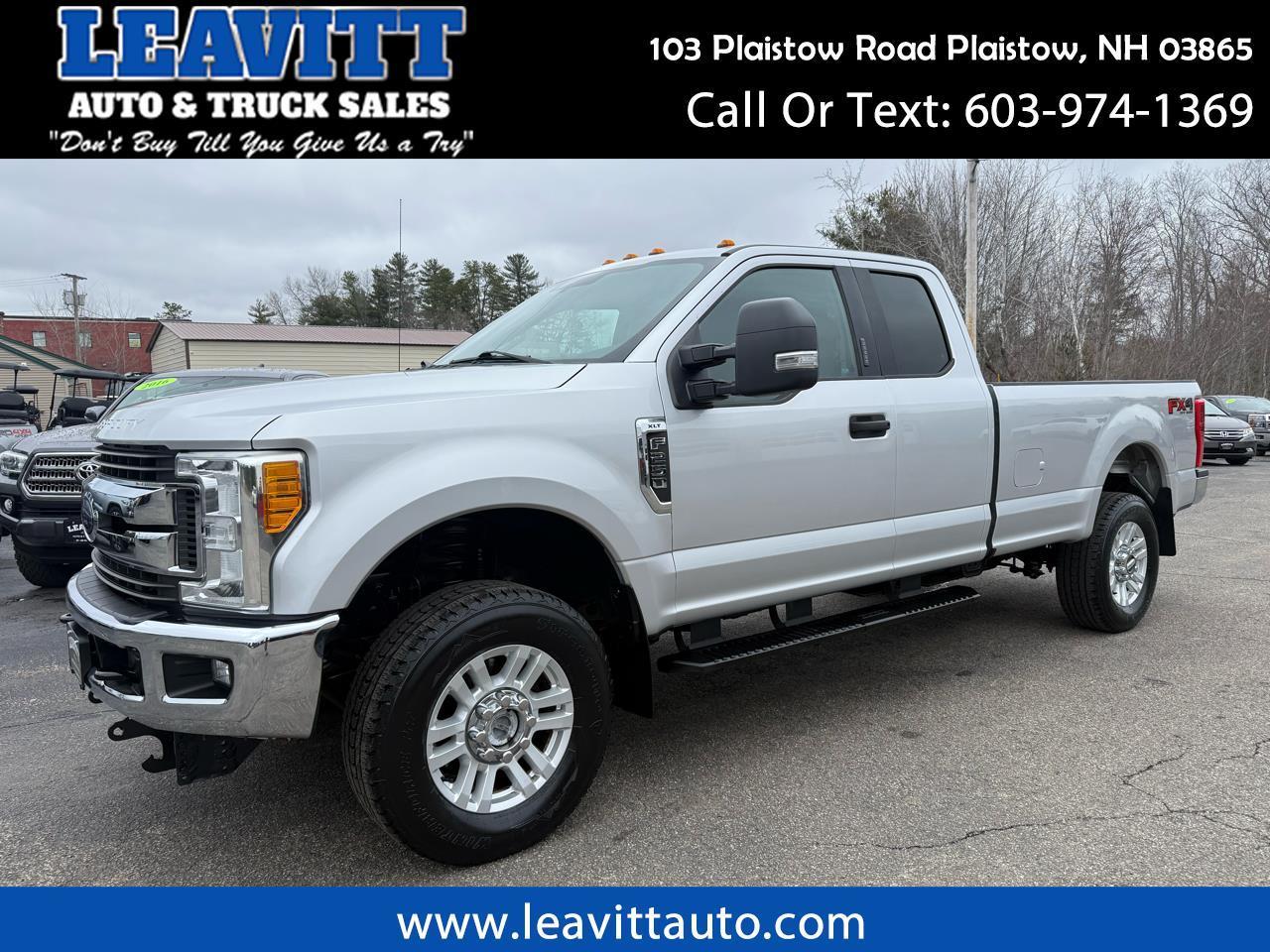 2017 Ford Super Duty F-250 SRW XLT SUPERCAB 6.2L V8 4X4 LONG BED 1 OWNER!