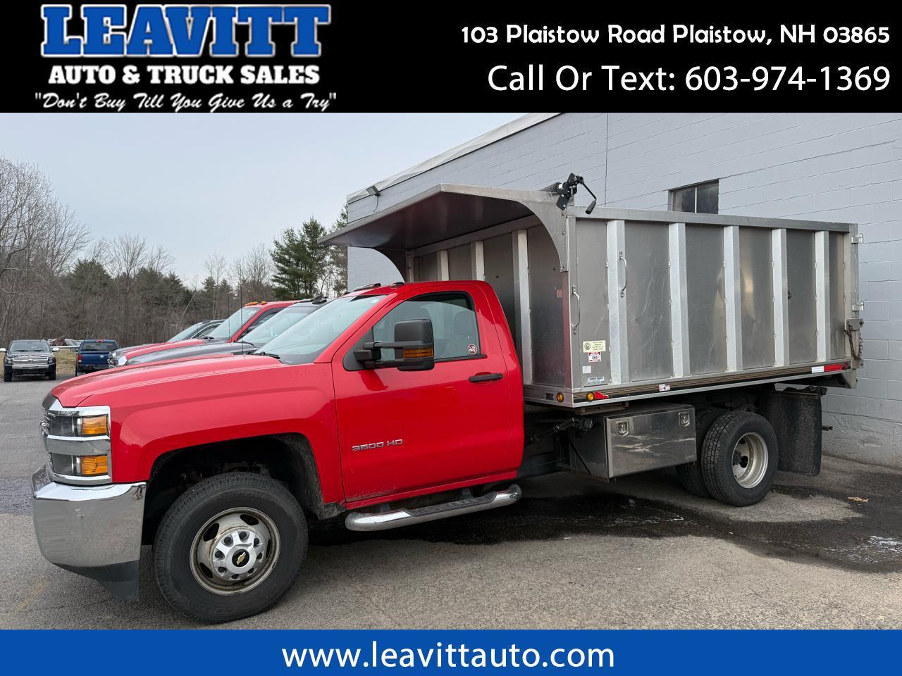 2017 Chevrolet Silverado 3500HD 4WD Reg Cab 162" WB, 83.58" CA WT