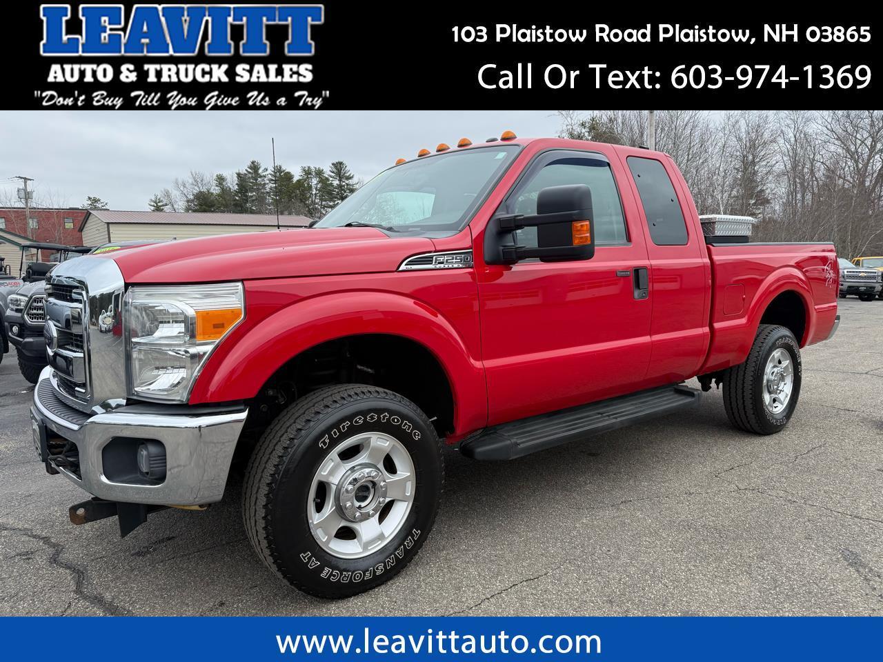 2015 Ford Super Duty F-250 SRW XLT SUPERCAB 6.2L V8 4X4