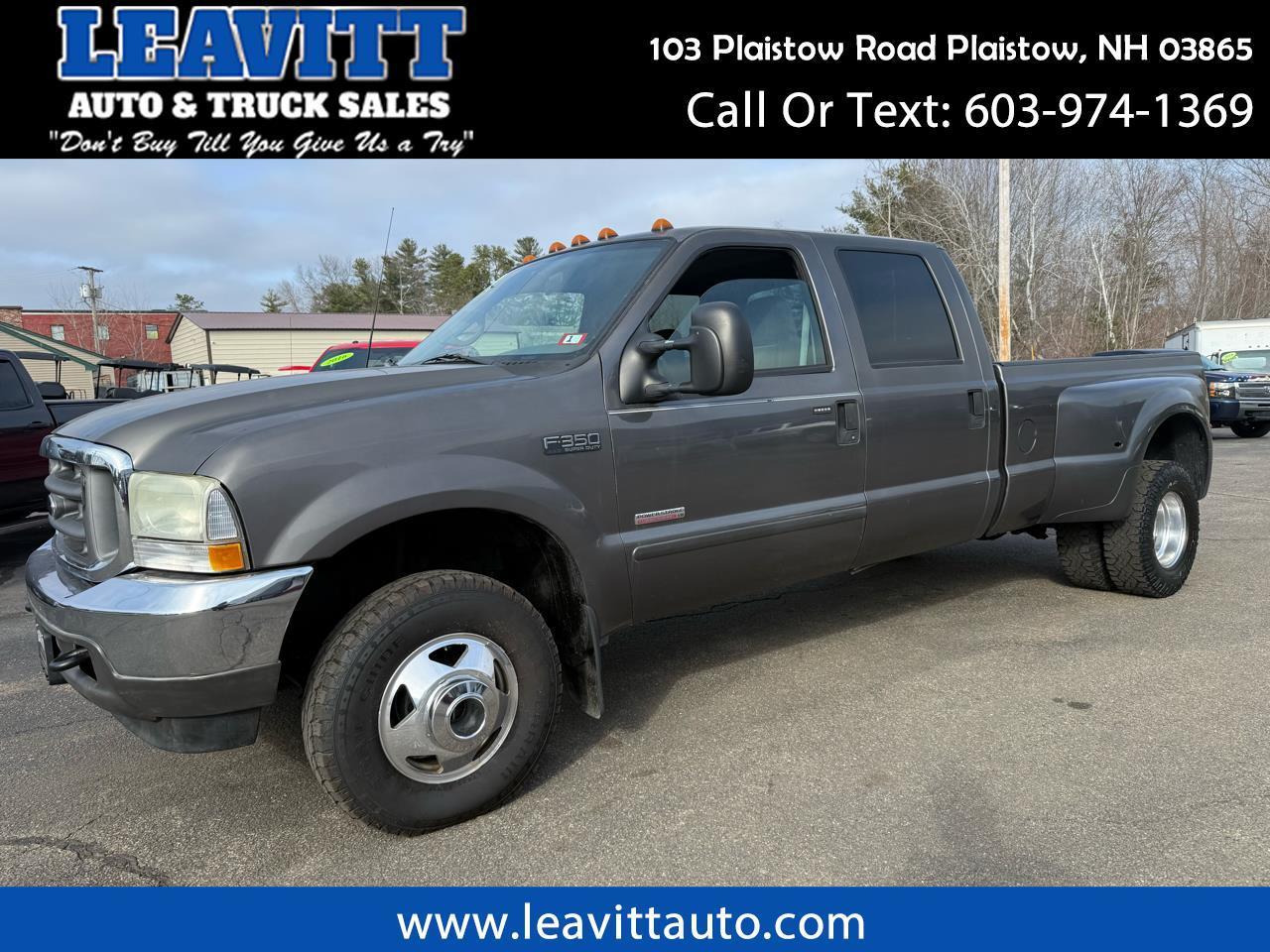 2002 Ford Super Duty F-350 DRW 7.3L POWERSTROKE DIESEL 4X4 DRW