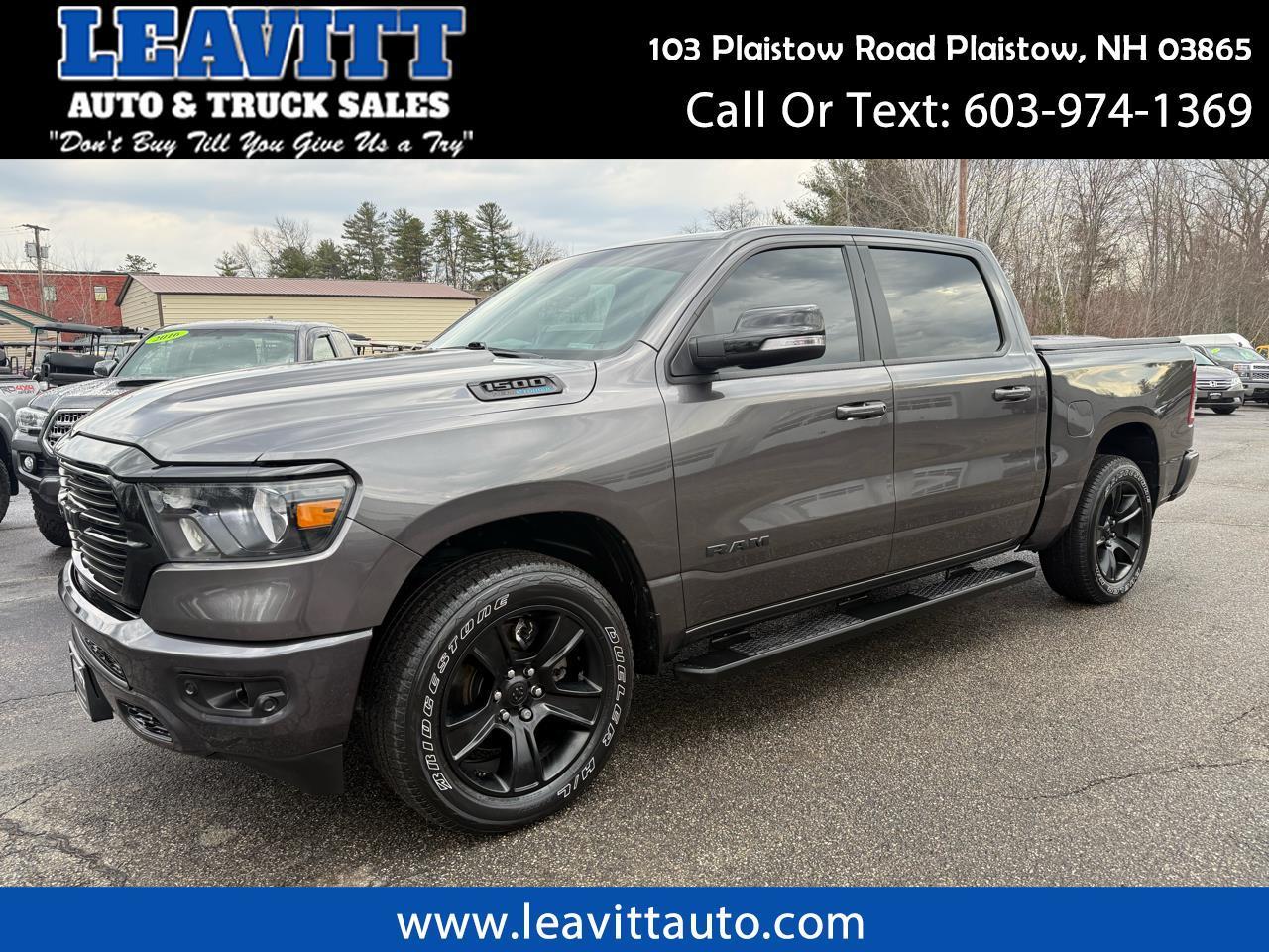 2021 RAM 1500 Big Horn 4x4 Crew Cab 5'7" Box