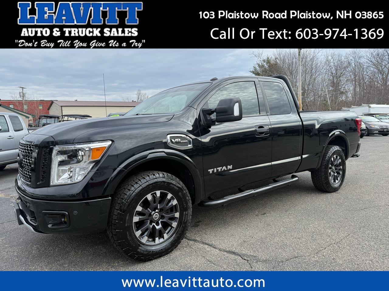 2017 Nissan Titan KING CAB PRO-4X 5.6L V8 83K MILES