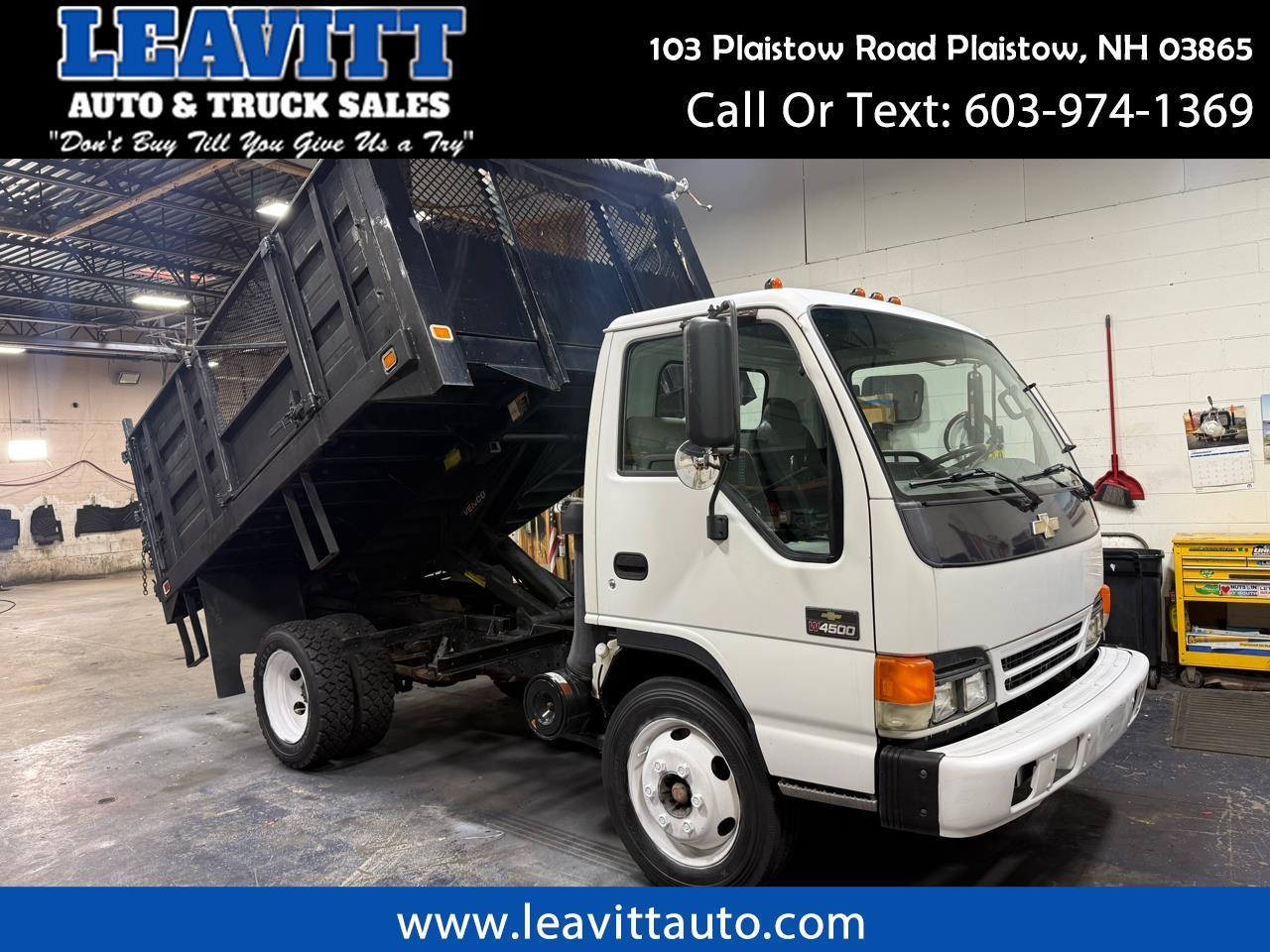 2003 Chevrolet W4500 5.7L V8 DUMP BODY 1 OWNER 18K MILES!