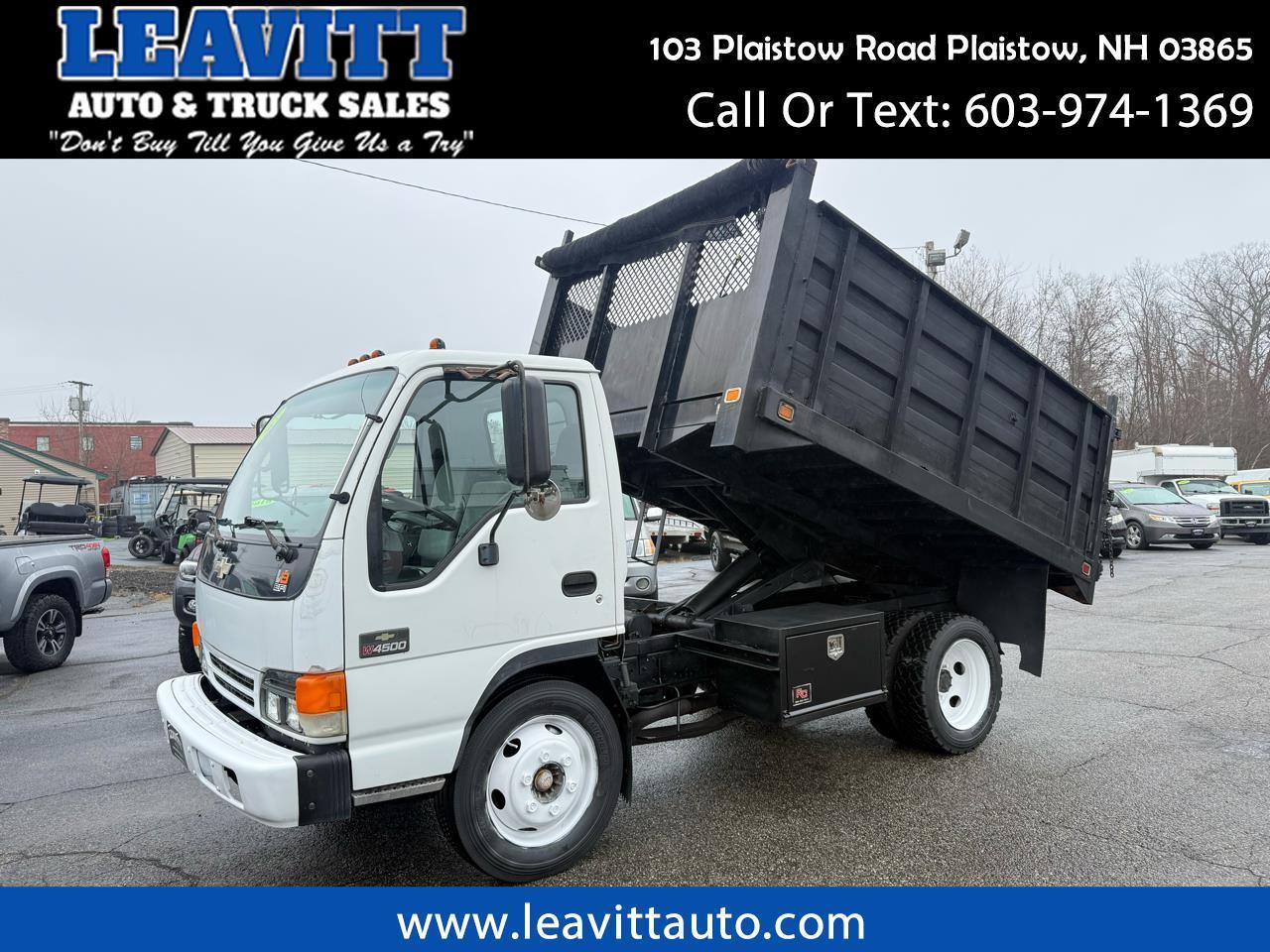 2003 Chevrolet W4500 5.7L V8 DUMP BODY 1 OWNER 18K MILES!