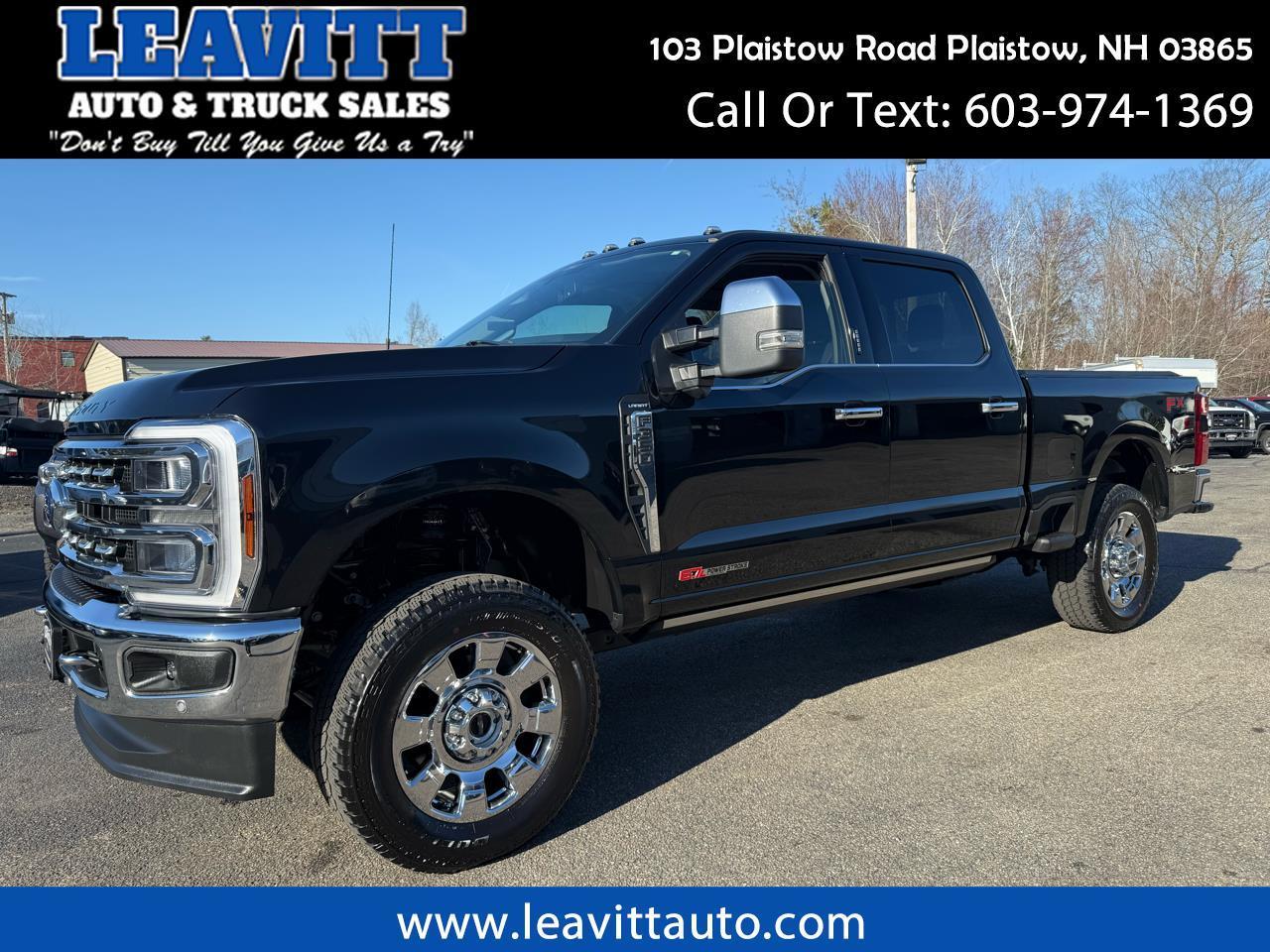 2024 Ford Super Duty F-350 SRW LARIAT 6.7L HIGH OUTPUT POWERSTROKE DIESEL LOADED!