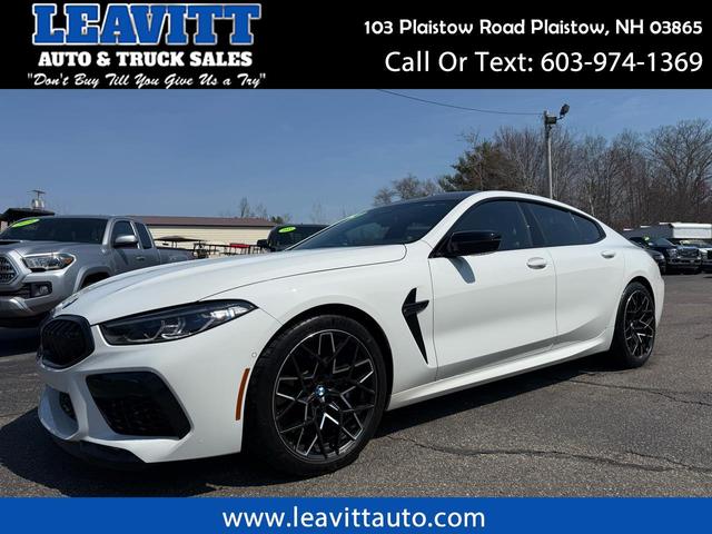 White 2024 BMW M8 Competition Gran Coupe AWD Sedan All-Wheel Drive Automatic