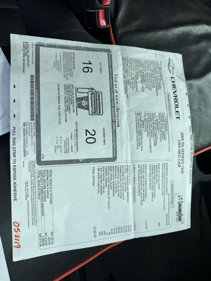 Chevrolet Silverado 1500  2005