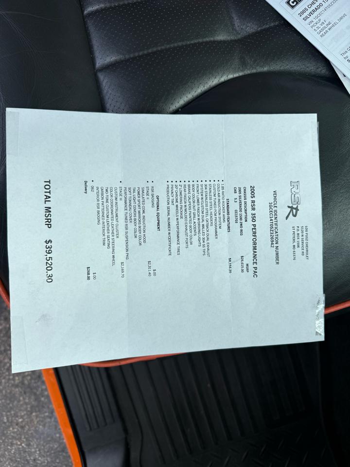 Chevrolet Silverado 1500  2005