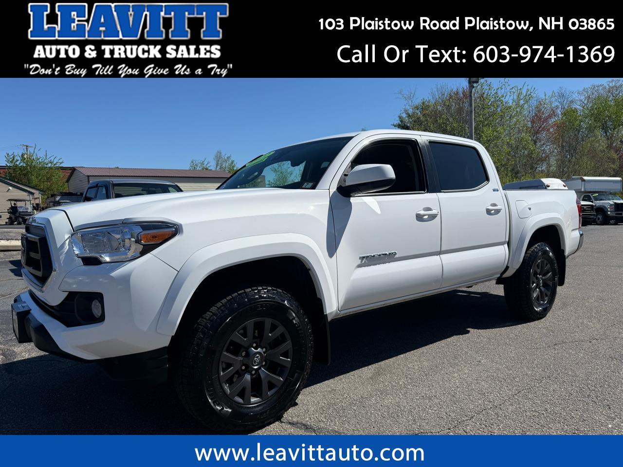 2022 Toyota Tacoma 4WD SR5 DOUBLE CAB 3.5L V6 1 OWNER TRUCK