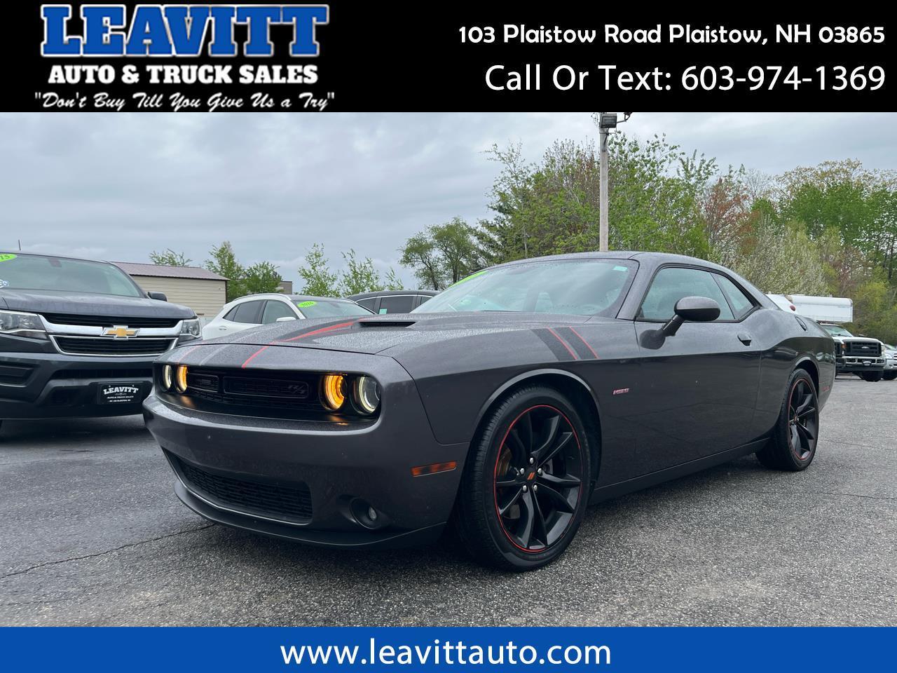2016 Dodge Challenger 2dr Cpe R/T