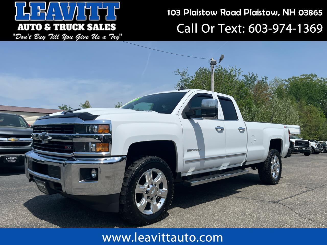 2017 Chevrolet Silverado 2500HD 4WD  LTZ DURAMAX