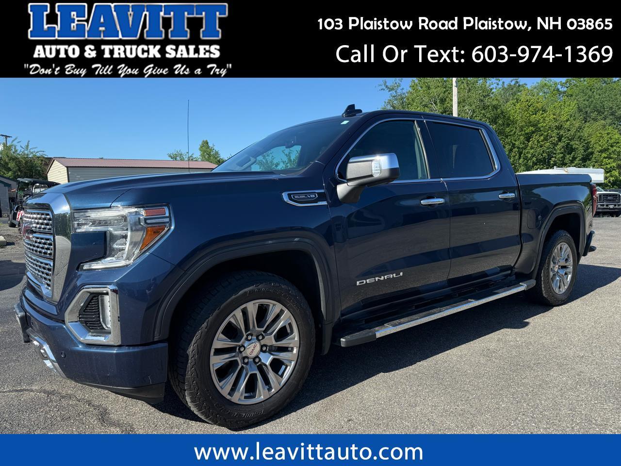 2019 GMC Sierra 1500 DENALI CREW CAB 5.3L V8 SHARP TRUCK!