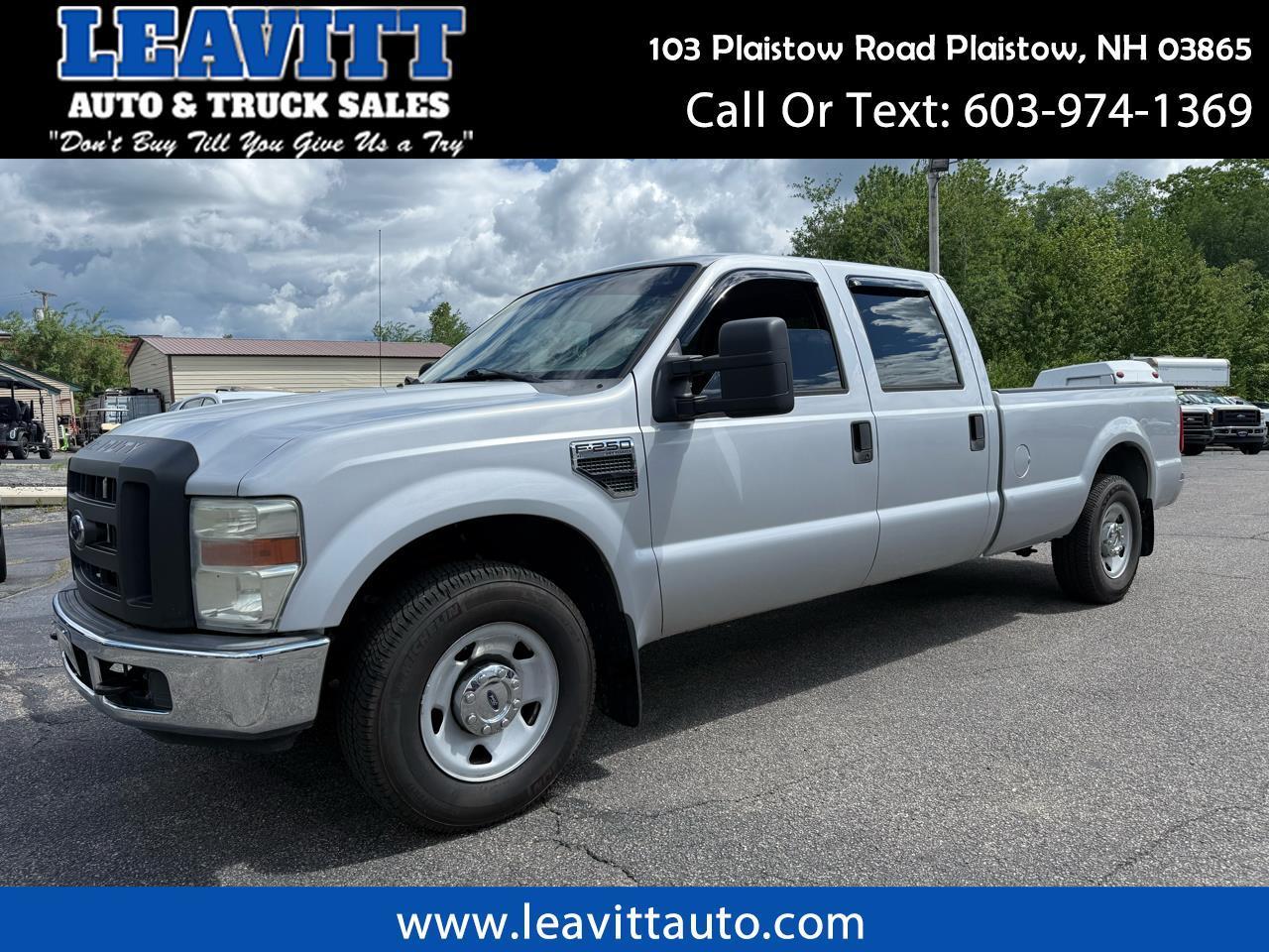 2008 Ford Super Duty F-250 SRW XLT CREW CAB LONG BED 4X4