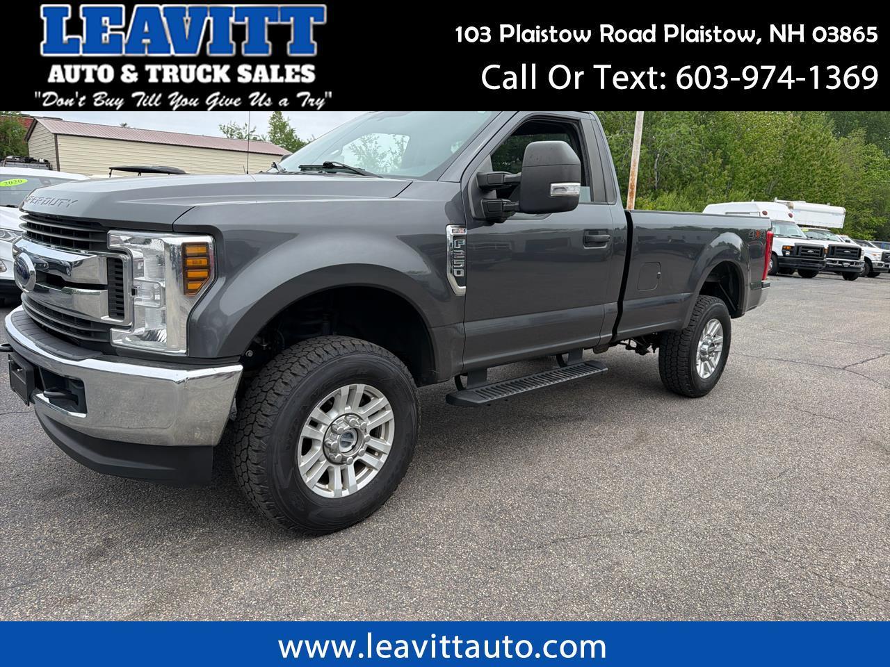 2019 Ford Super Duty F-250 SRW XLT 4WD Reg Cab 8ft bed