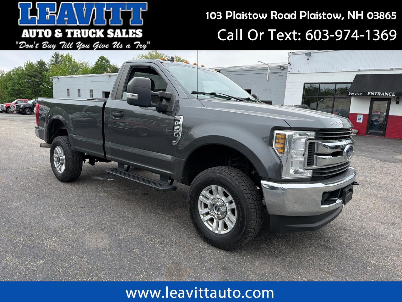 2019 Ford Super Duty F-250 SRW XLT 4WD Reg Cab 8ft bed