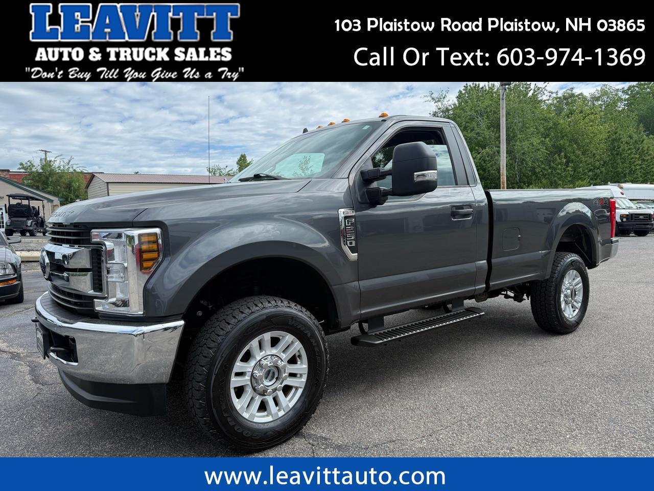 2019 Ford Super Duty F-250 SRW XLT REG CAB 6.2L V8 4X4 1 OWNER TRUCK!
