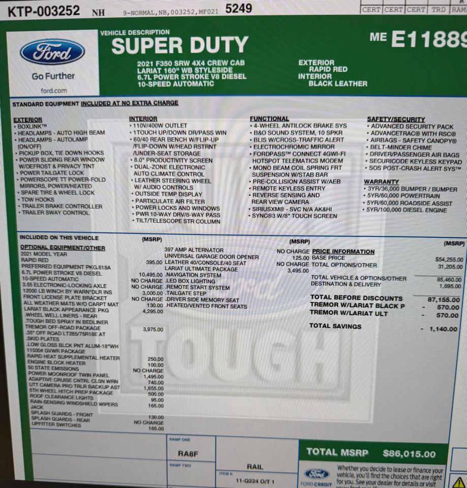 Ford Super Duty F-350 SRW  2021