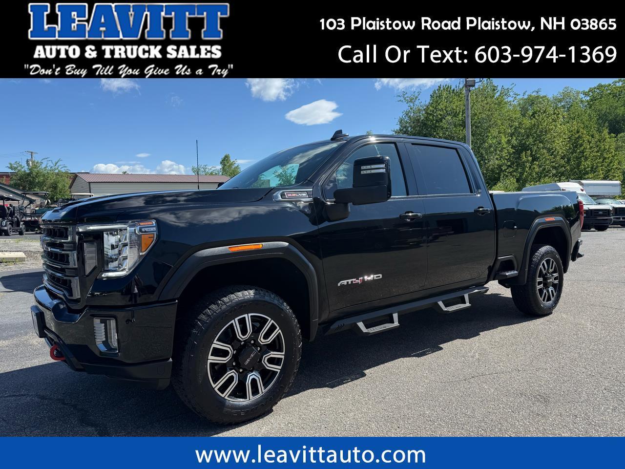 2022 GMC Sierra 2500HD AT4 CREW CAB 6.6L V8 GAS SHARP TRUCK!
