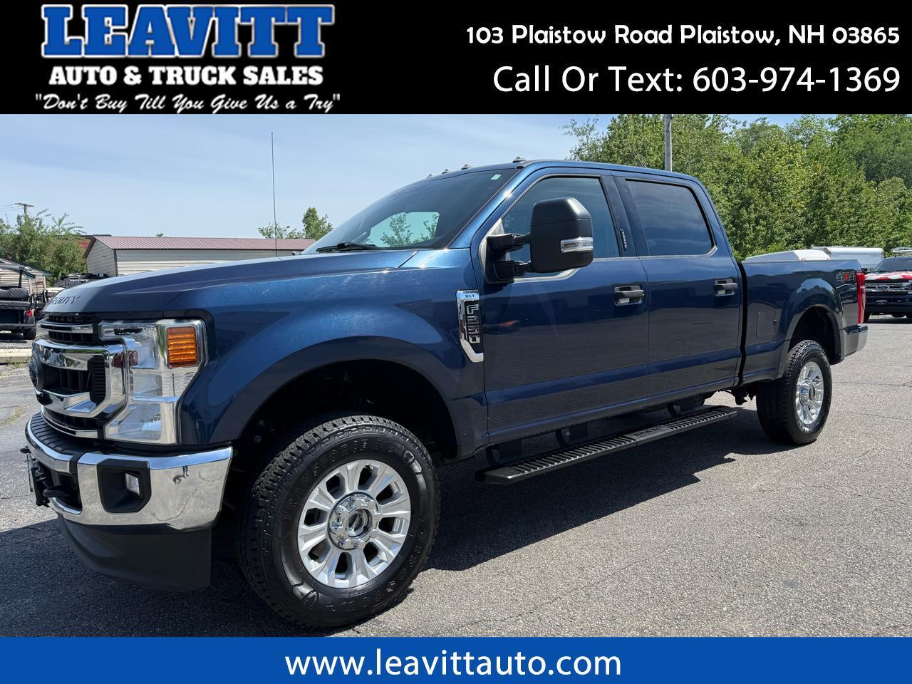 2020 Ford Super Duty F-250 SRW XLT CREW CAB 6.2L V8 4X4 1 OWNER TRUCK