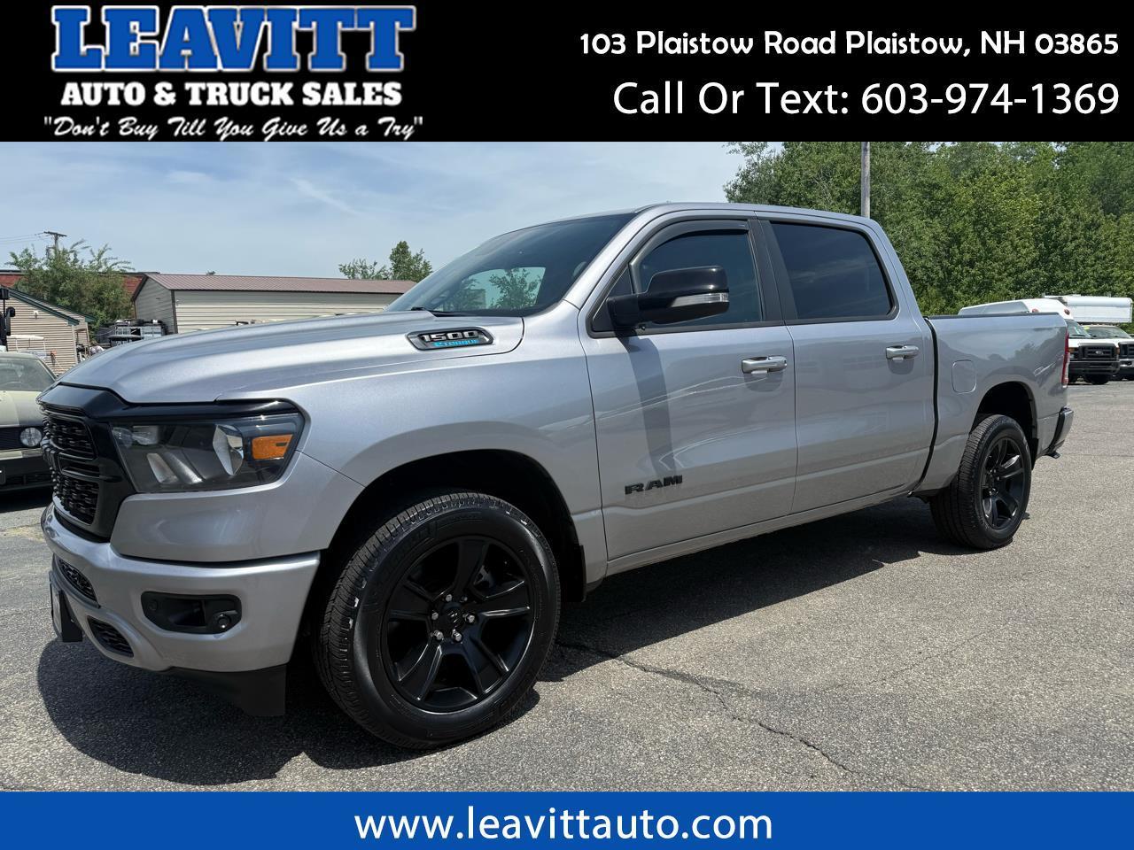 2022 RAM 1500 BIG HORN CREW CAB 3.6L V6 4X4