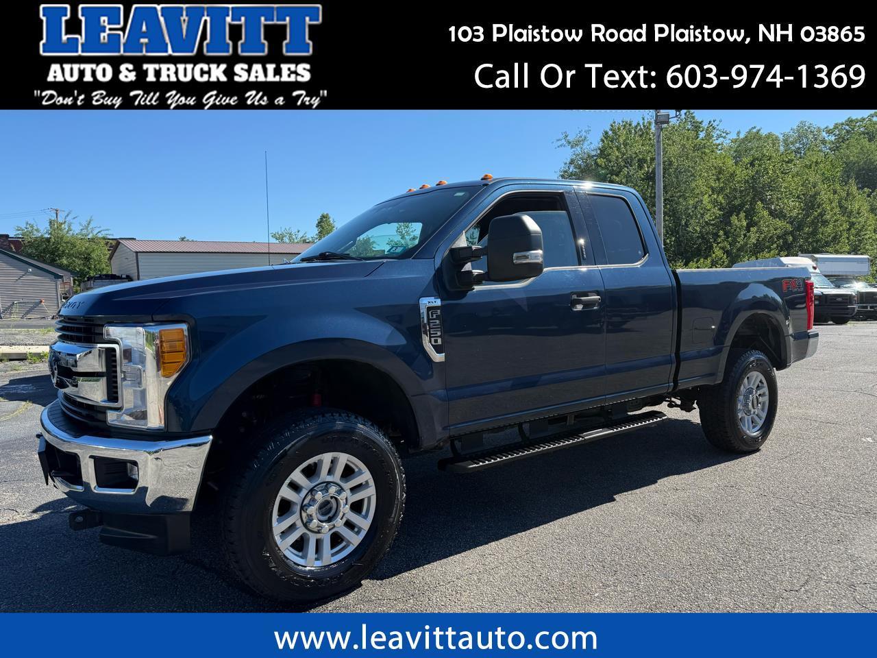 2017 Ford Super Duty F-250 SRW XLT SUPERCAB 6.2L V8 4X4 1 OWNER 61K MILES!